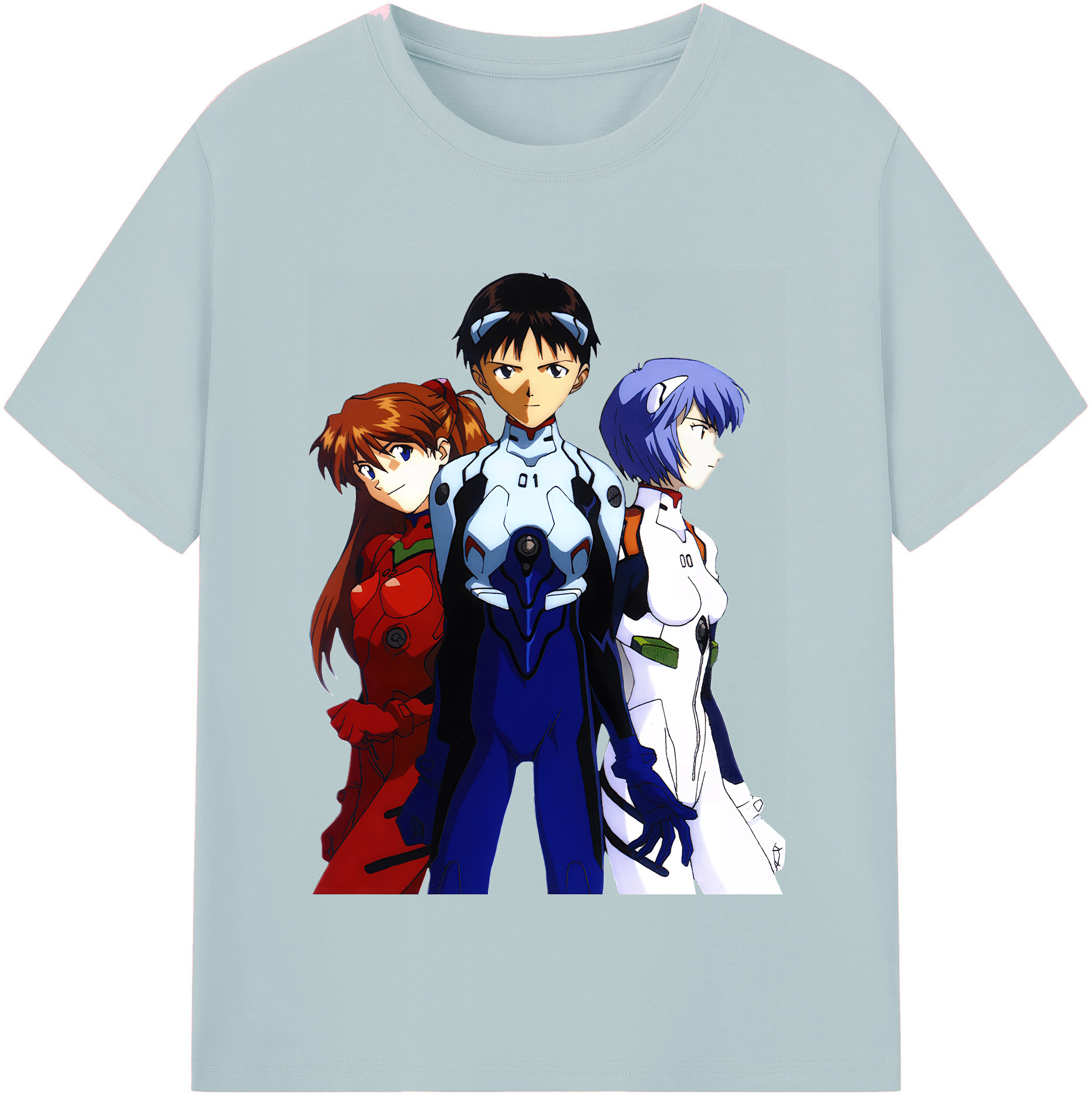 （画像用） EVA 新世紀エヴァンゲリオン 綿100％半袖Tシャツ（フロントプリント）